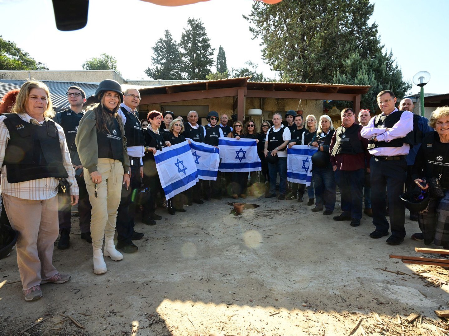 Members of World Israel Beytenu and Other Zionist Organizations of the World Zionist Organization at Sites Connected to the October 7 Tragedy